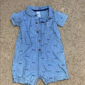 Button-Front Romper